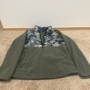 The north face 1/4 button